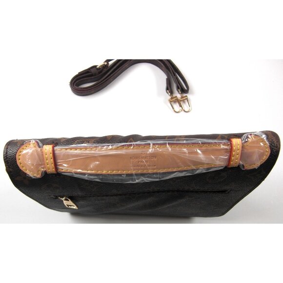 Women's Monogram Brown Sling Bag Discover Sophistication Ideal for daily USE - Picture 7 of 7